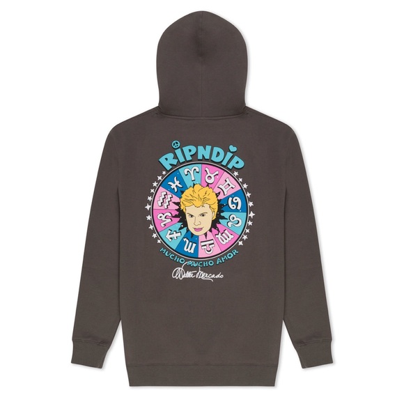 Ripndip x Walter Mercado Charcoal Hoodie - Picture 2 of 4